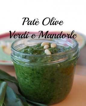 Patè di Olive Verdi e Mandorle