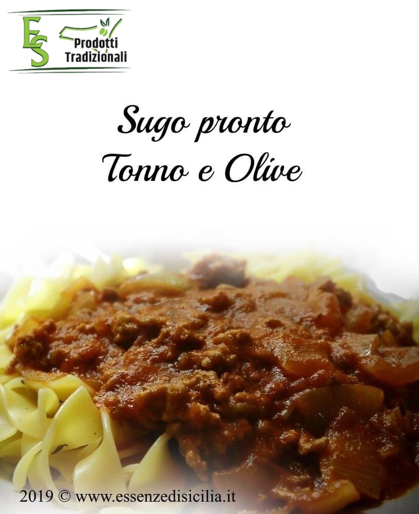 Sugo pronto Tonno e Olive