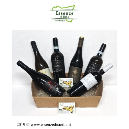 Box Selezione Vini Siciliani – 6 Bottiglie di Pregio da Regalare