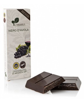 Cioccolato di Modica IGP al Nero d'Avola